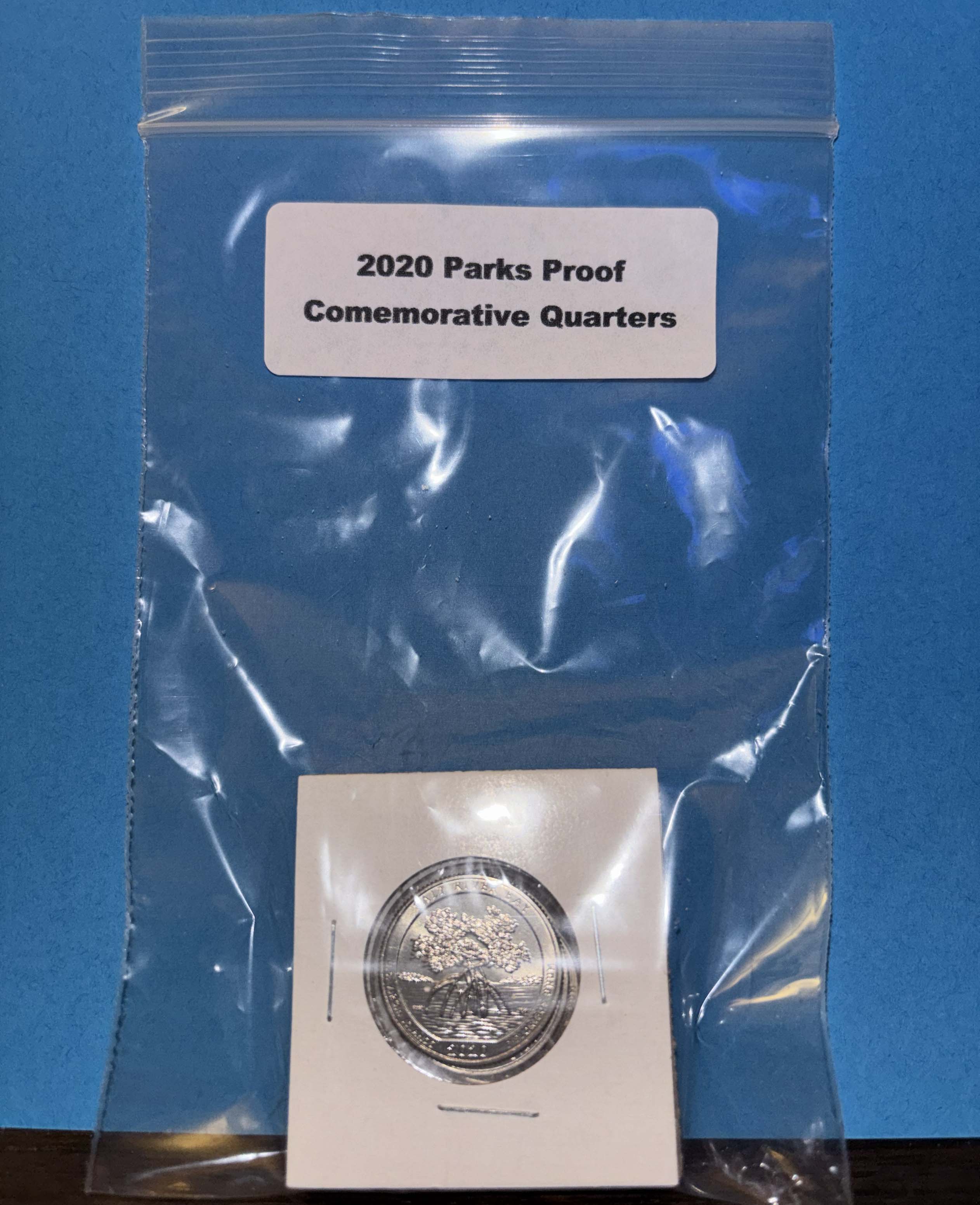 2020 Parks Proof Quarters Grab Bag